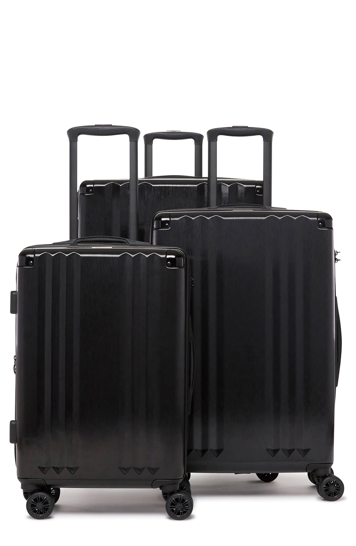 3-Piece Luggage Set - Rose Gold