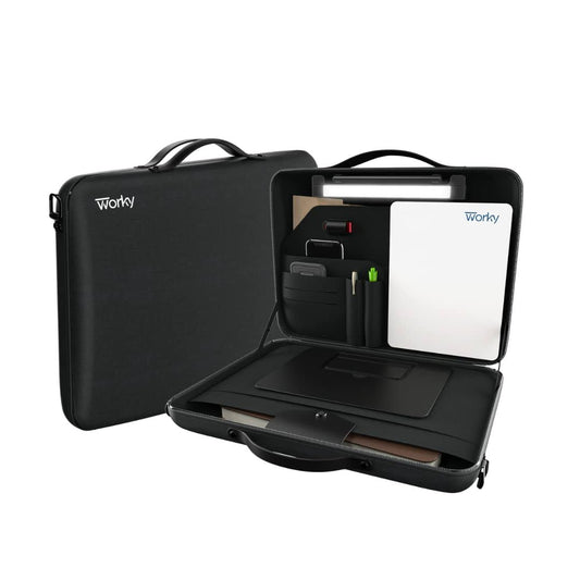 12-In-1 Office Everywhere By Worky - Multifunction Portable Briefcase