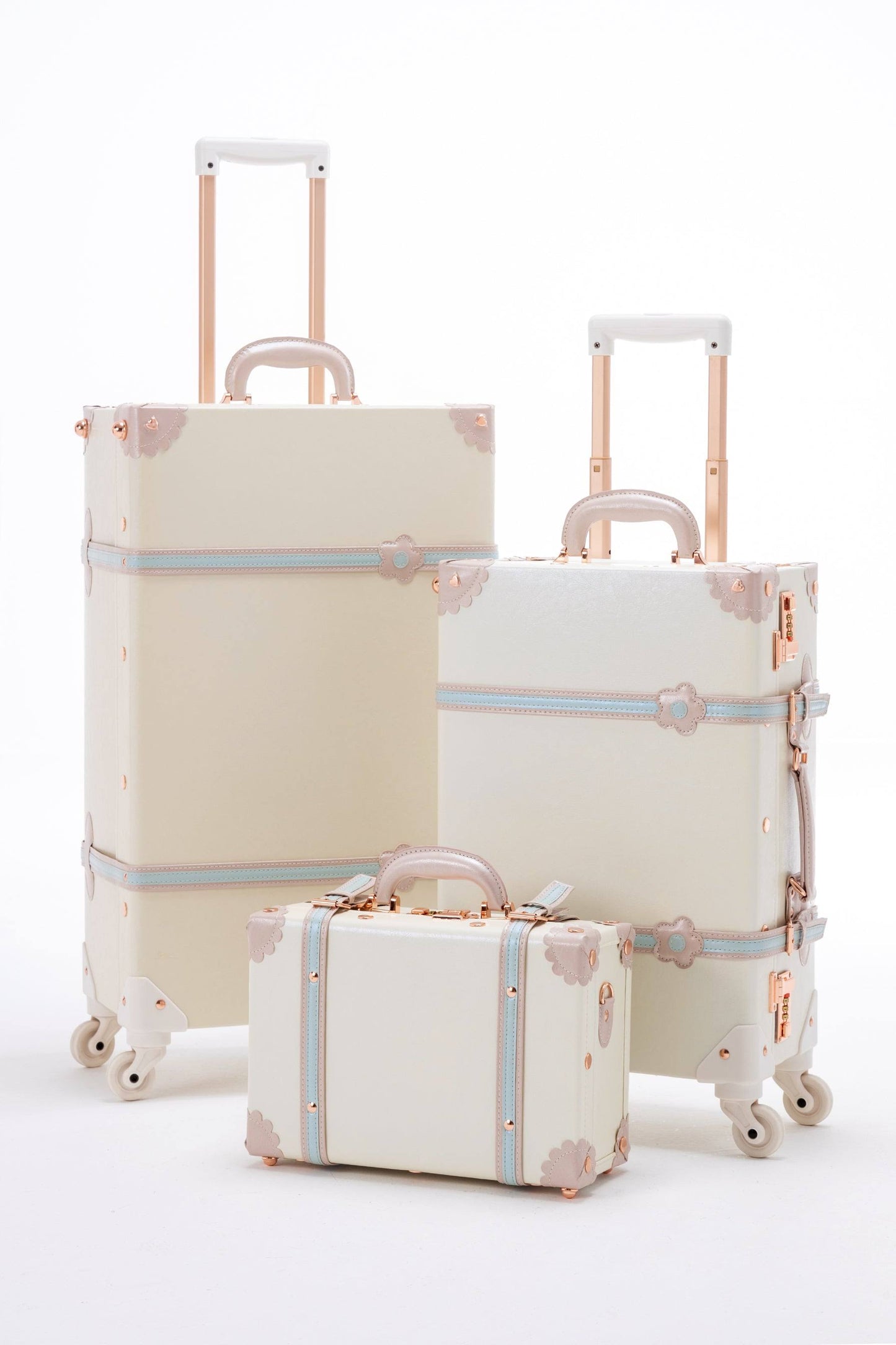 Vintage Style Luxury Designer Luggage Sets |