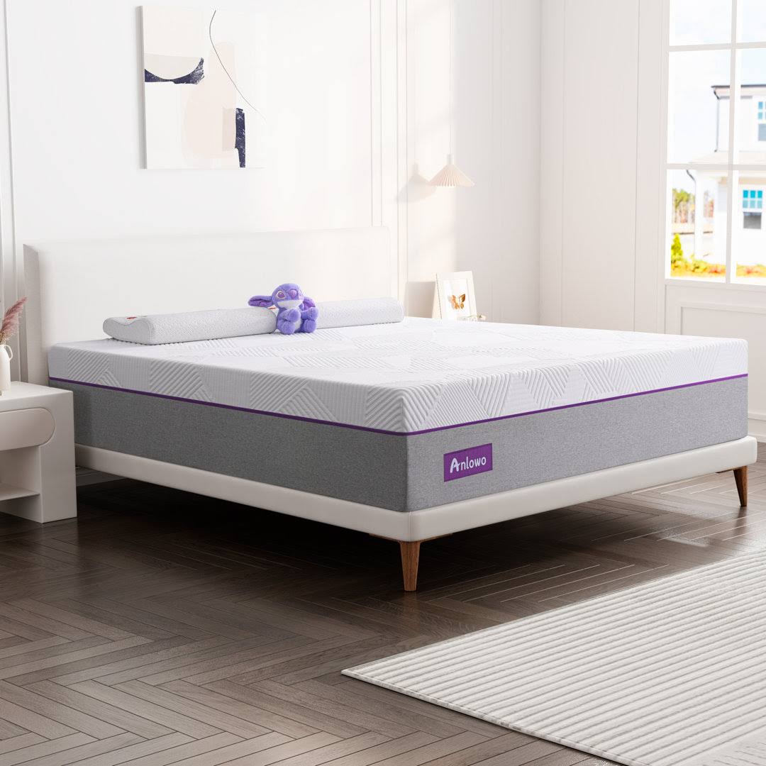 10 Medium Gel Memory Foam Mattress Anlowo Mattress Size: Twin