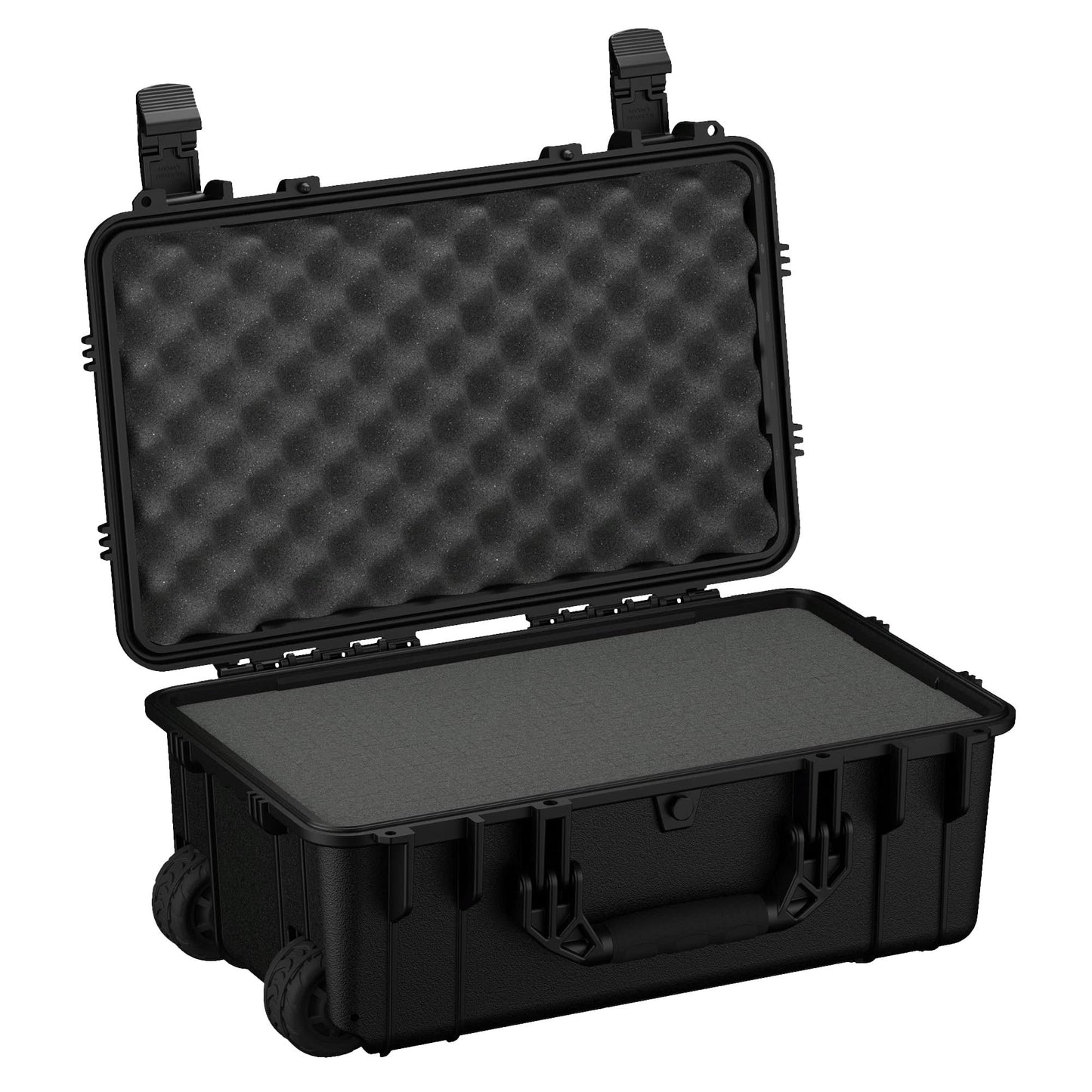 22 Rolling Travel Hard Case With Foam #300 (Black) H300bkf9611ac1