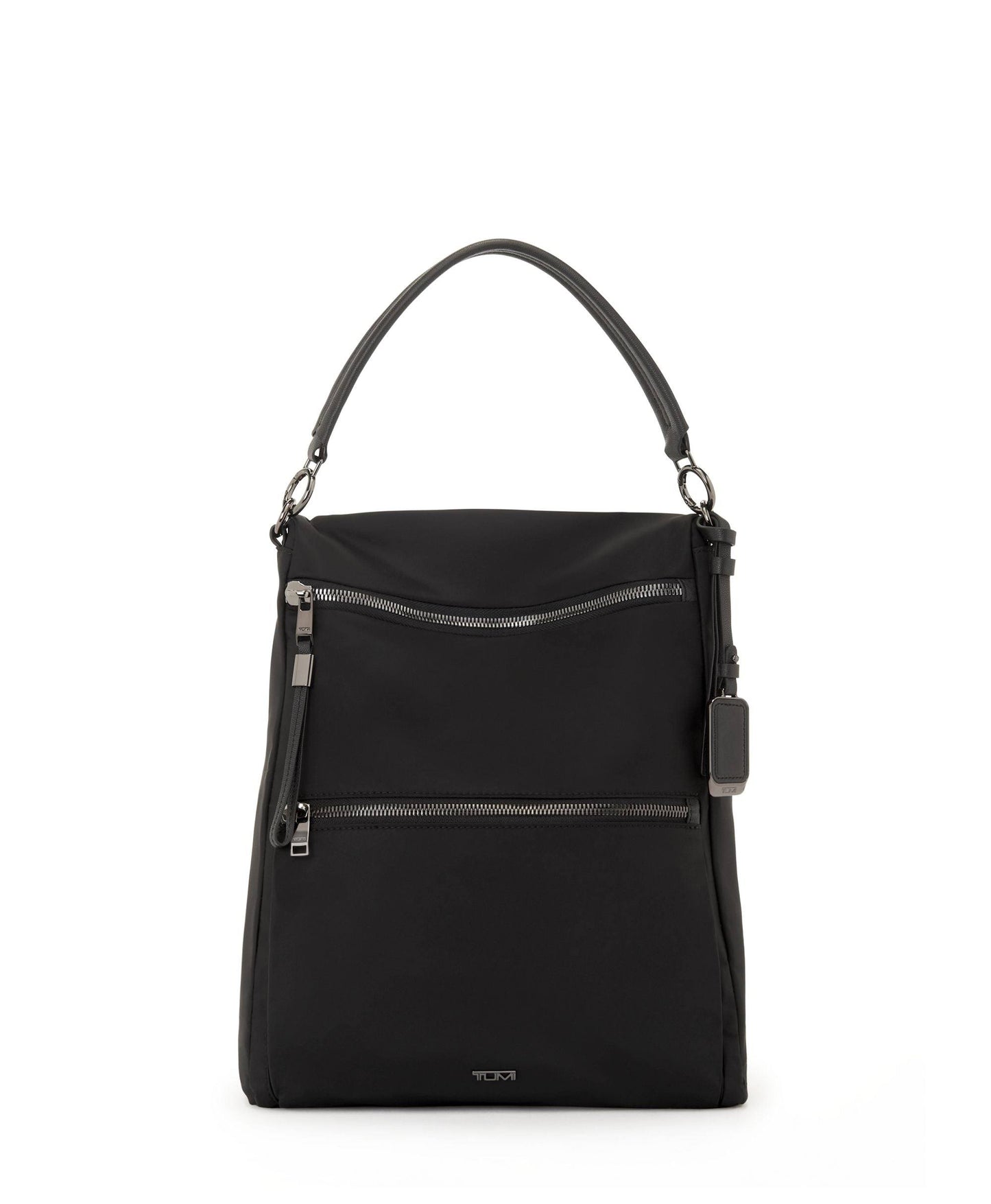 Voyageur Leigh Backpack/Tote - Black/Gunmetal