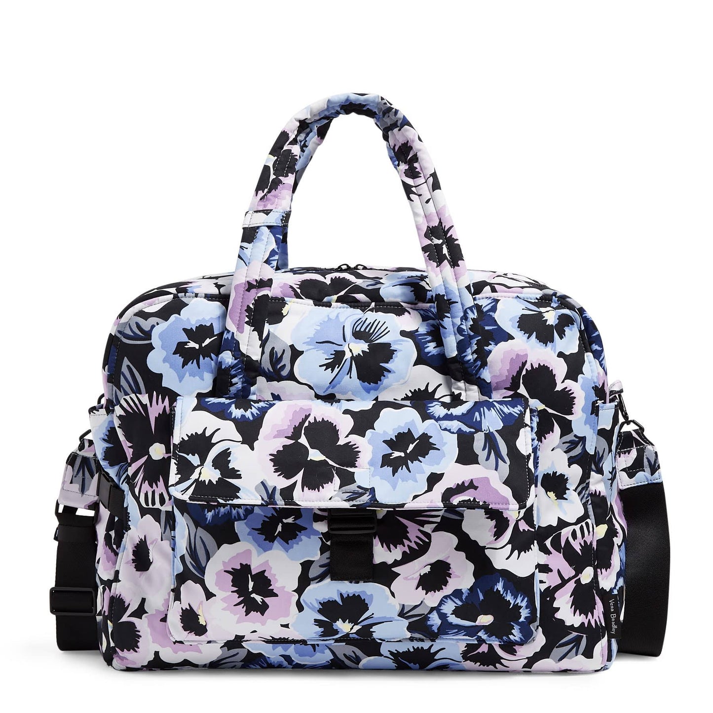 Womens Cotton Utility Travel Bag Lavender Petal