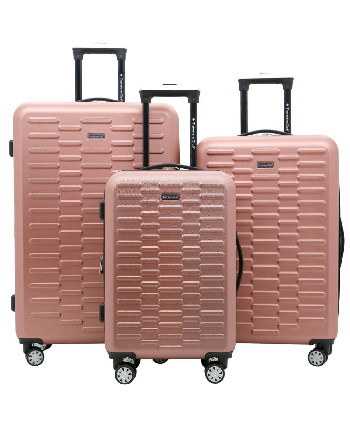 3-Pc. Shannon Spinner Expandable Luggage Set - Sharkskin