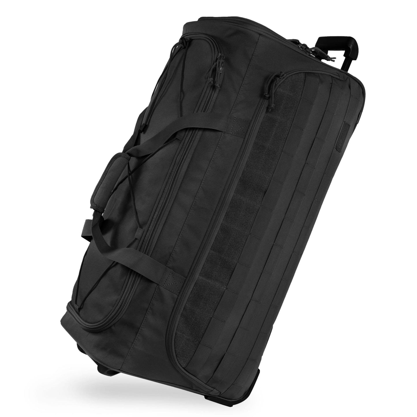 30 Squad Large Tactical Rolling Duffel Bag Black