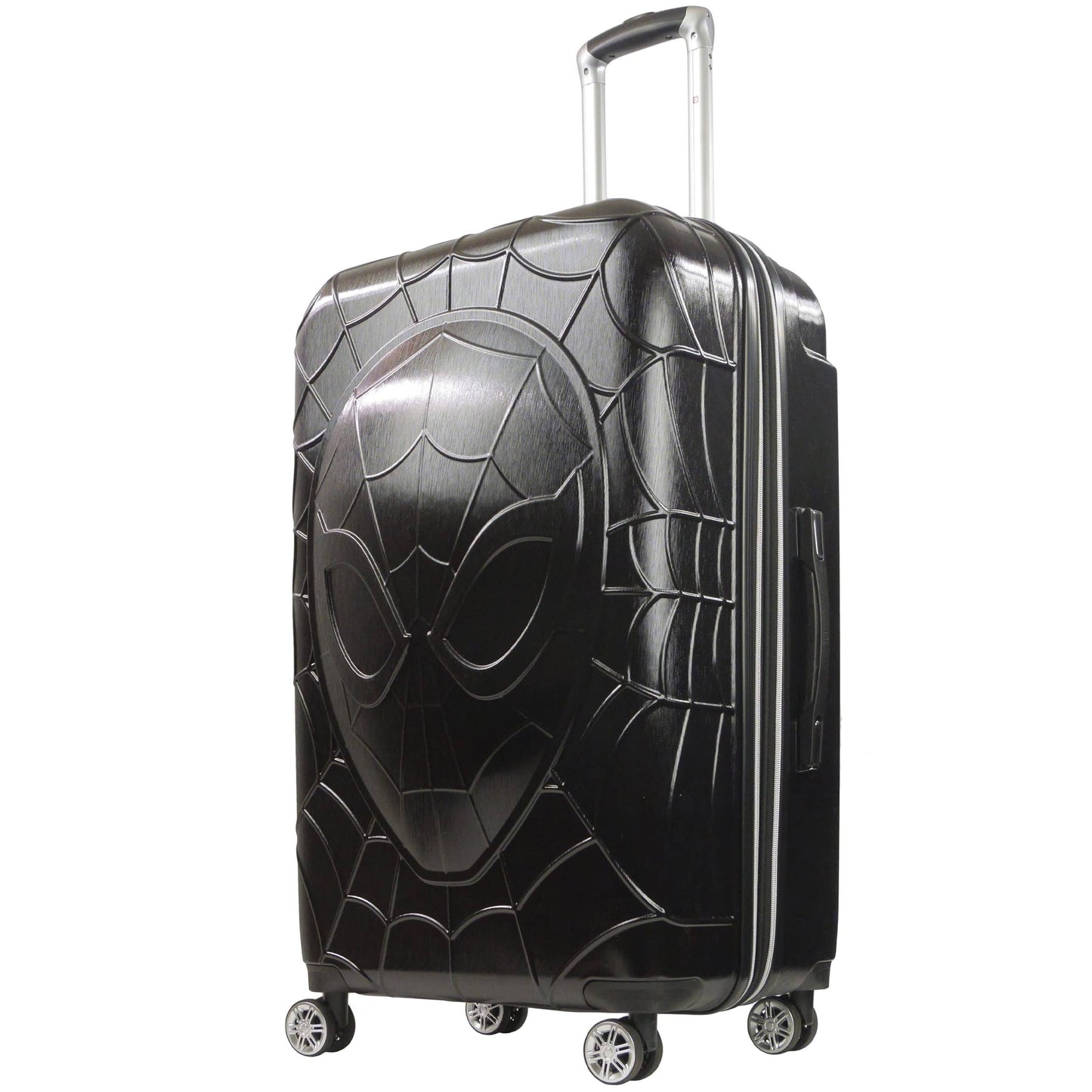 29 In. Red Marvel Molded Spiderman 8-Wheel Spinner Luggage