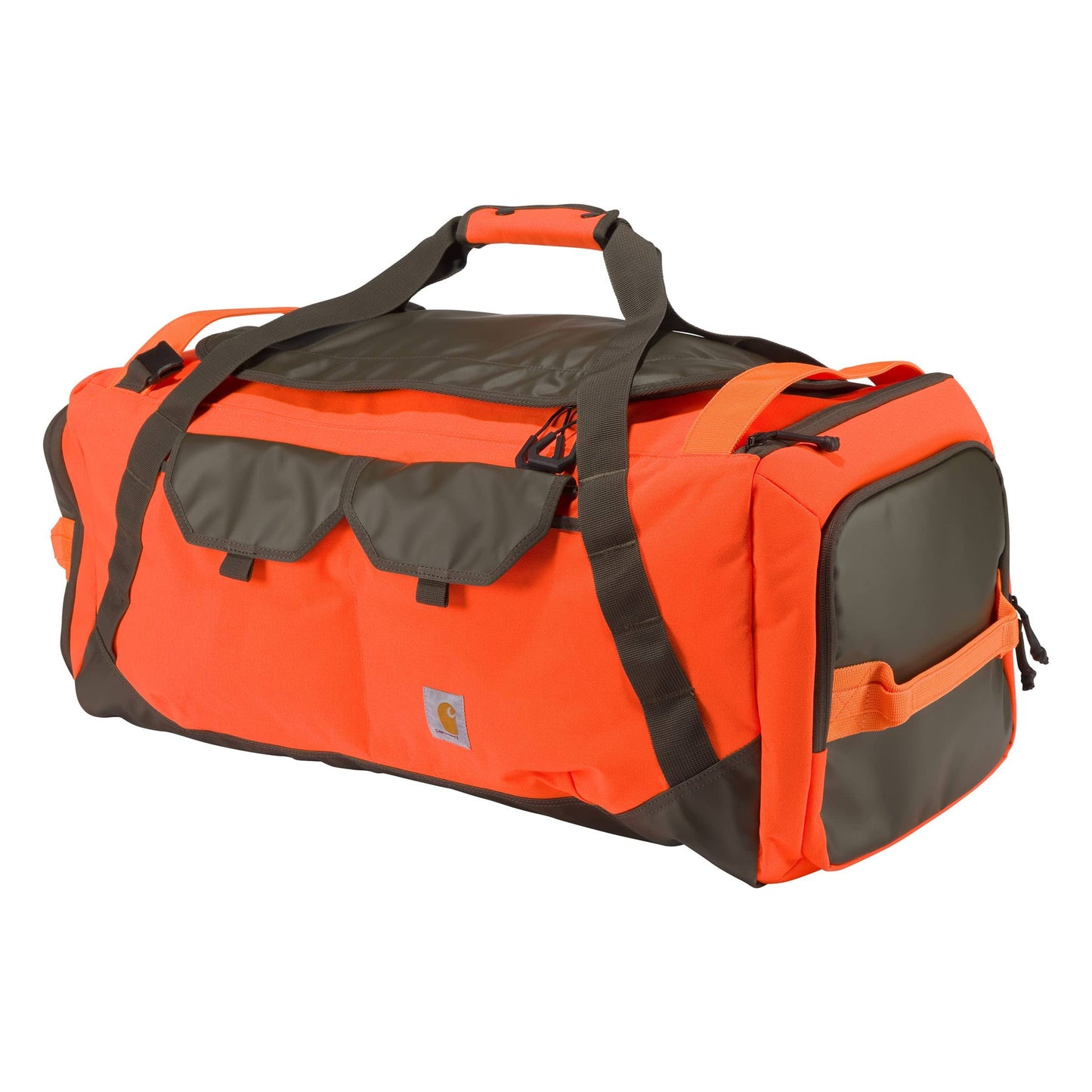 55l Nylon Heavy Haul Utility Duffel, Mens, Hunter Orange