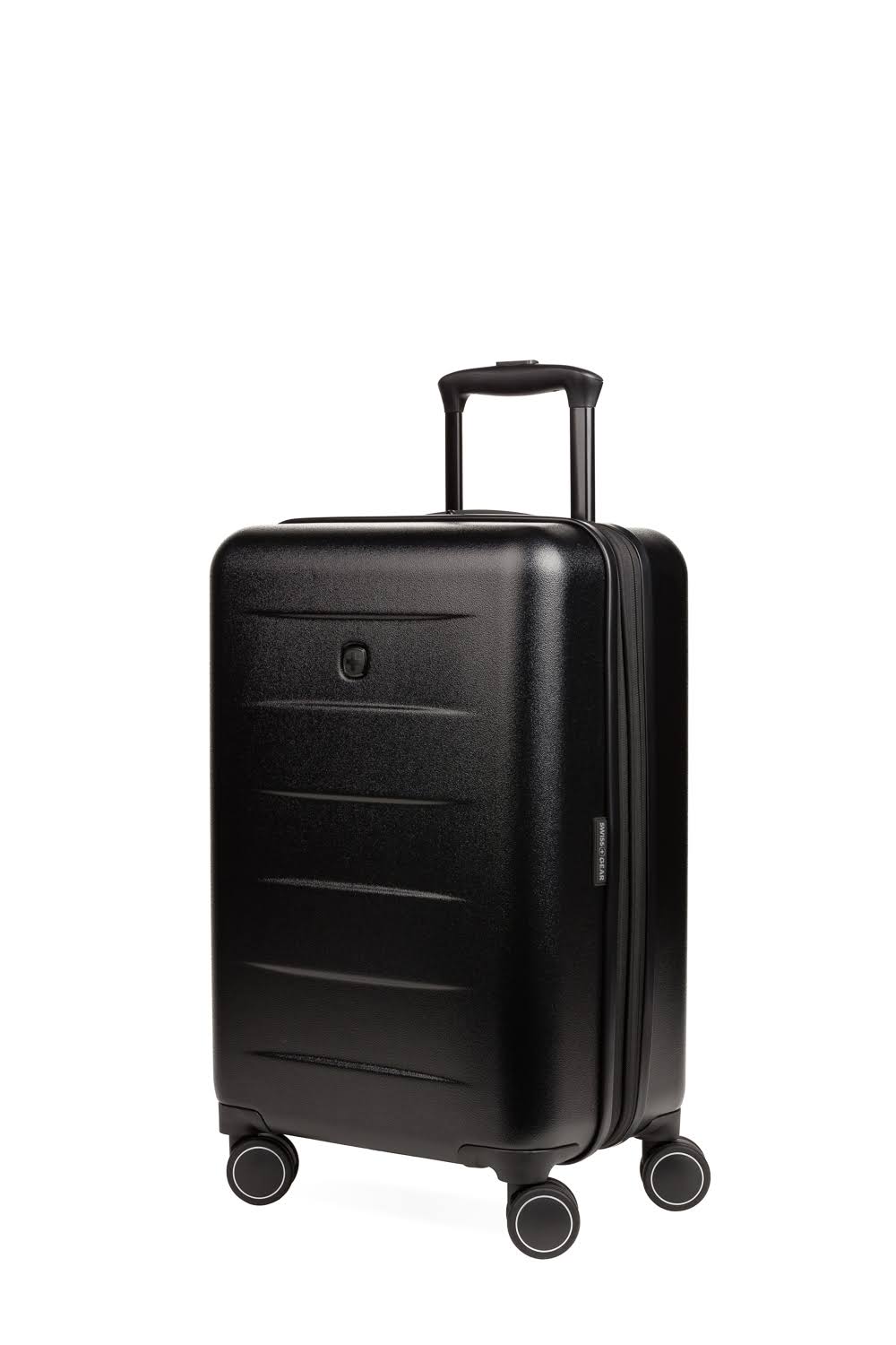 8020 18 Expandable Hardside Spinner Luggage Carry On - Black