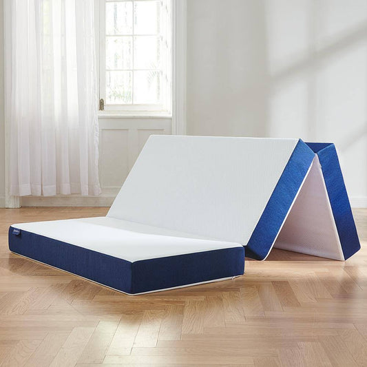 3 Twin Medium Tri-Folding Memory Foam Mattress