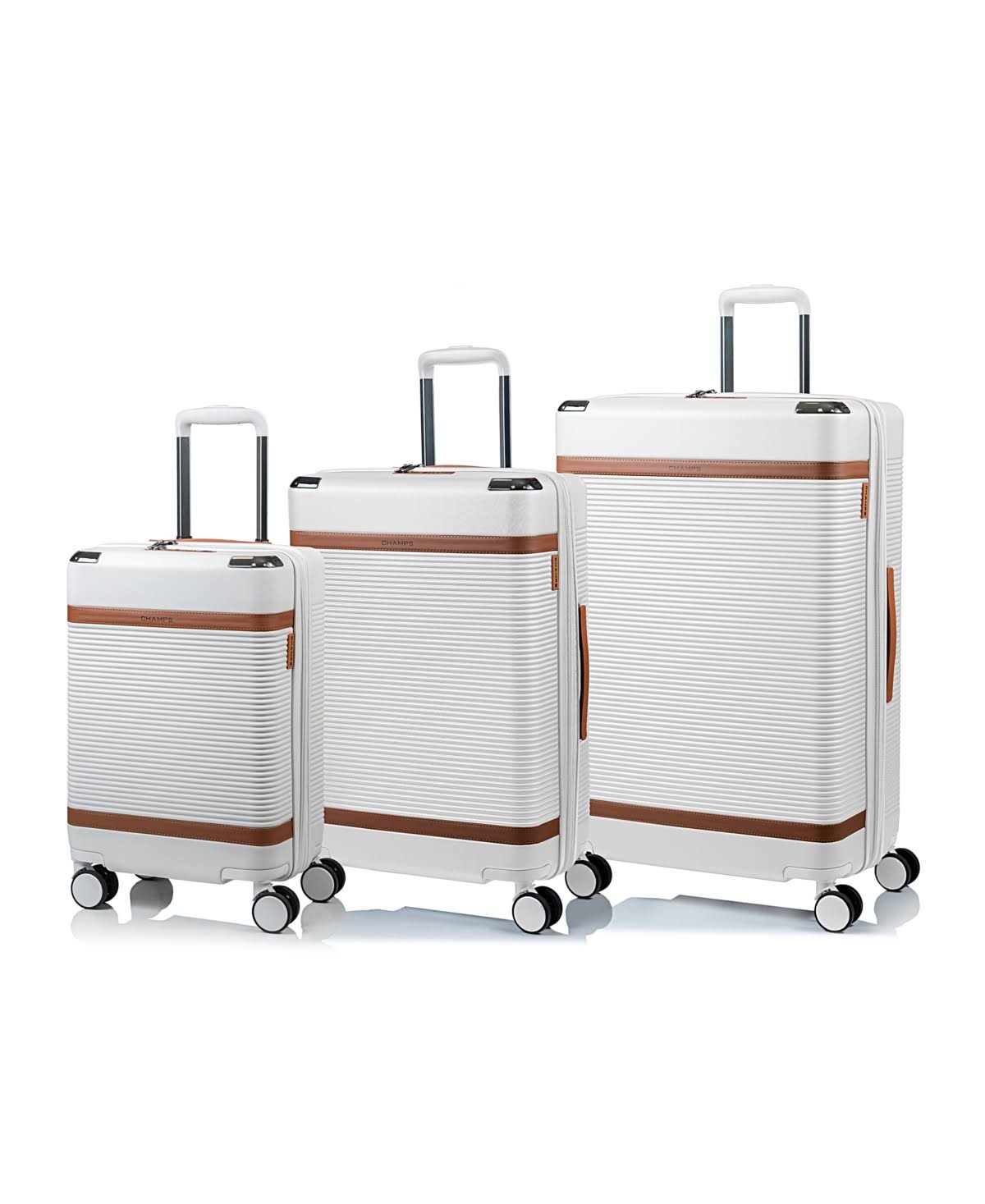 Vintage-Like Iii Hardside Spinner Luggage Set, 3 Piece - Ivory