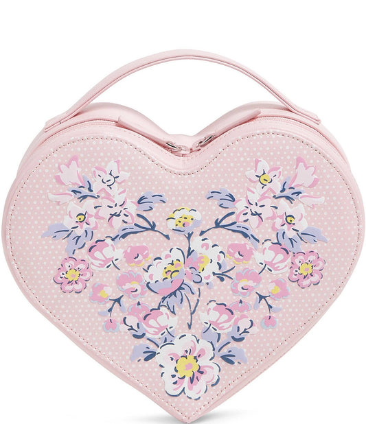 Whimsy Heart Cosmetic Case - Mon Amour Soft Blush