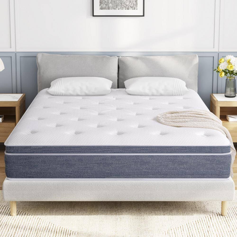 12 In. Medium Euro Top Hybrid Mattress Pocket Spring