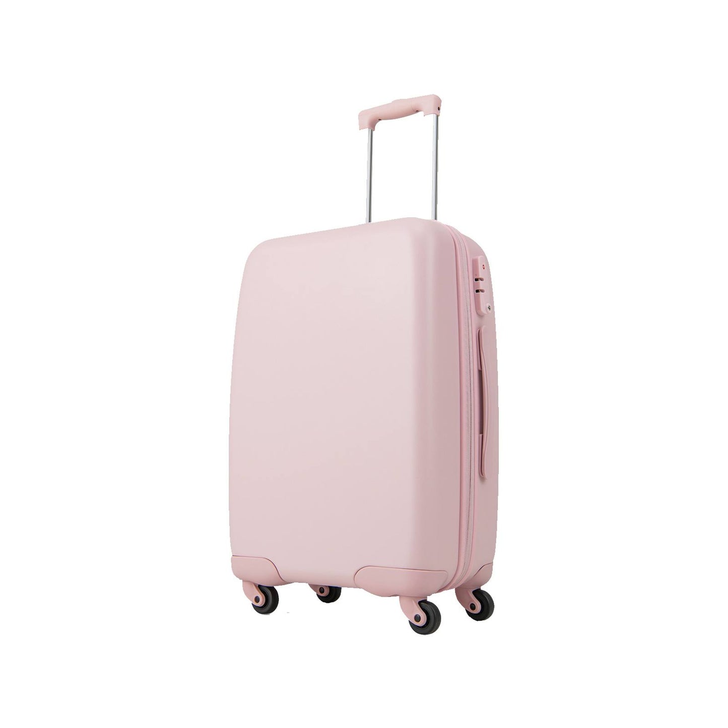 20 Carry-On Luggage Pc Hardshell Airline Approved Lightweight Suitcase Pink